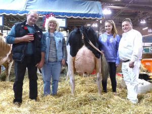 Us with June and Pierre Boulet at the Royal Winter Fair