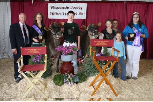 Res Sr & Res Grand Champion Jr Show - Elliotts Valiant Raquel-ET Sr & Grand Champion of Jr Show, LC Miss America