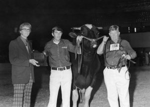 The Champion Bull at the 1974 World Dairy Expo was Zeldenrust Fond Memory