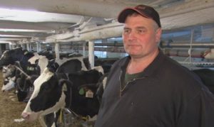 Peter Ruiter of Black Rapids Farm photo credit: CBC News