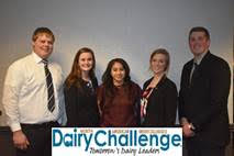 Team 8-During the Midwest Dairy Challenge, Team 8 was awarded the top ranking for their evaluation at Wargo Acres. Alex Faber- Lakeshore Technical College, Julia Nunes- University of Minnesota, Diana Zamora- Kansas State University, Cassie Krebill- Iowa State University, Anthony Schmitz- University of Wisconsin- Madison