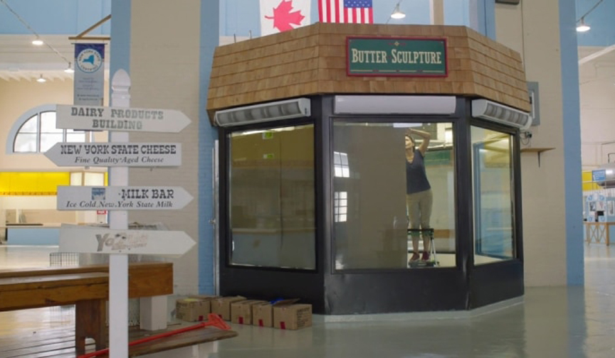 More than 800lbs of Butter has Arrived at the New York State