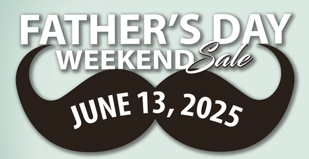 Father’s Day Weekend Sale logo Father's Day Weekend Sale logo