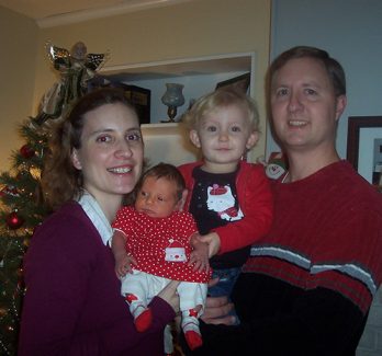 Schnebly family Heidi and Brian Schnebly, with daughters Claire and Grace.